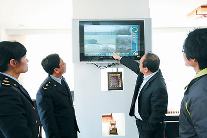 舟山局岱山辦事處注重信息化建設(shè)和電子監(jiān)管工作