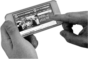 網(wǎng)友通過手機(jī)已經(jīng)可以比較便捷地瀏覽中紀(jì)委監(jiān)察部網(wǎng)站的網(wǎng)頁。早報(bào)記者 楊深來 圖