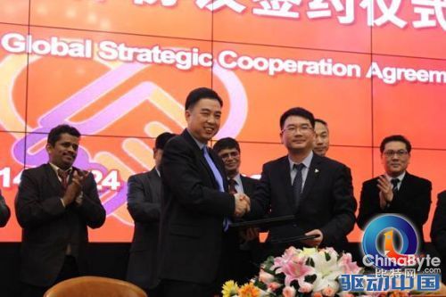 印孚瑟斯Infosys與三胞集團(tuán)共同簽署戰(zhàn)略合作協(xié)議