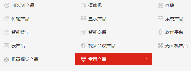 浙江大華技術(shù)股份有限公司產(chǎn)品