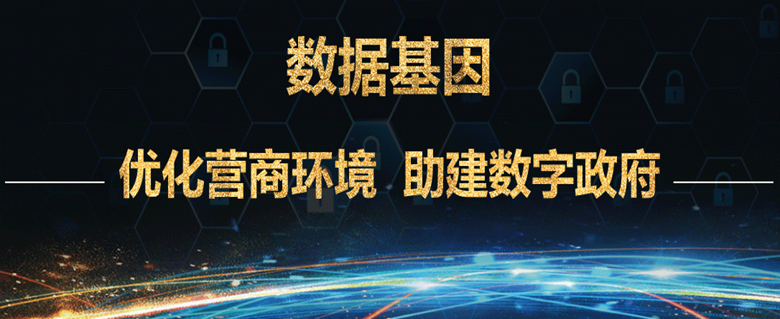 數(shù)據(jù)基因——優(yōu)化營商環(huán)境 助建數(shù)字政府
