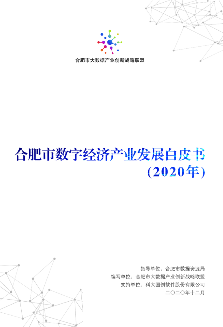 合肥市數(shù)字經(jīng)濟產(chǎn)業(yè)發(fā)展白皮書（2020年）