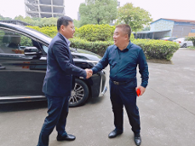 高明尚昂丨姜區(qū)長一行蒞臨我司調(diào)研交流，助力企業(yè)高質(zhì)量發(fā)展！