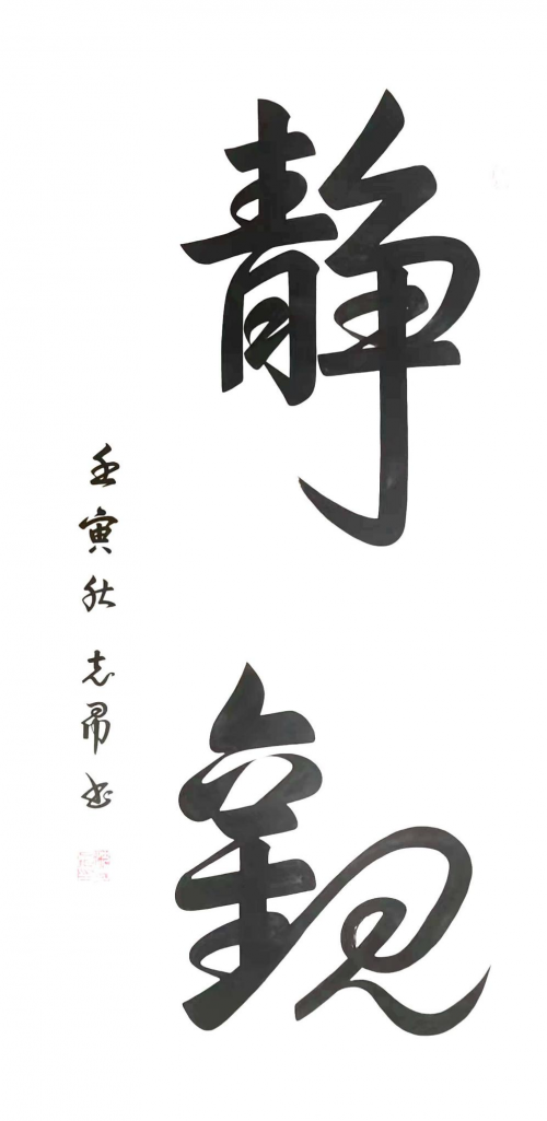 渾然天成 大道至簡(jiǎn)——書(shū)法家沈志昂