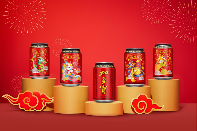 以民俗傳統(tǒng)文化賦能品牌！加多寶寶運龍罐“龍”重登場