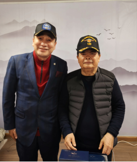 心若菩提敬天愛人 著名愛國人士華國中拜會中國首善曹德旺先生