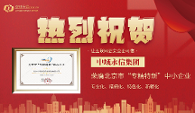 熱烈祝賀中域永信集團榮膺北京市“專精特新”企業(yè)